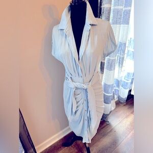 Light blue size small mustard seed dress